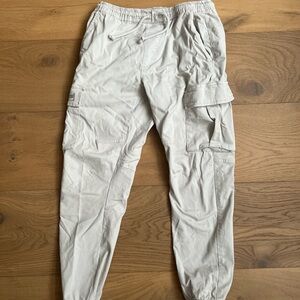 Zara Men's Cargo Pants - Light Gray
